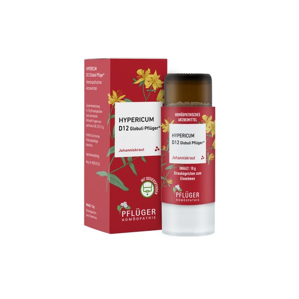 Hypericum D12 Globuli Pflüger 10 g