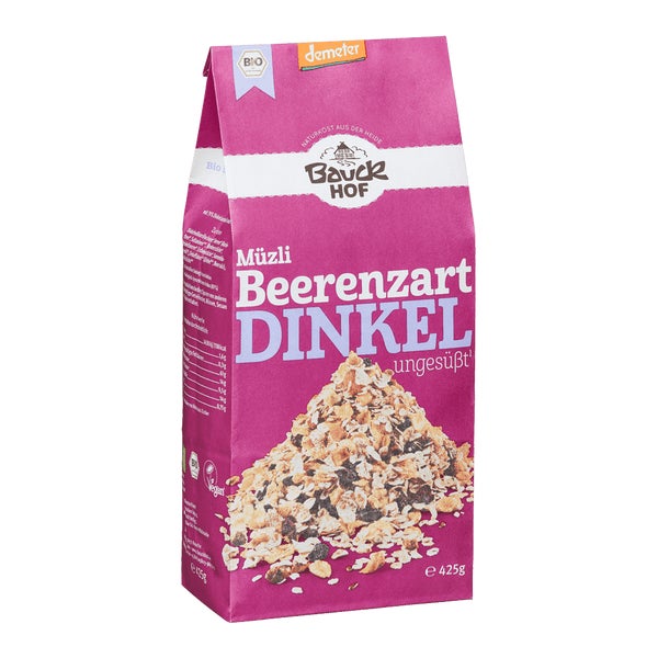 Bauckhof - Dinkel Müzli Beerenzart Demeter 425 g