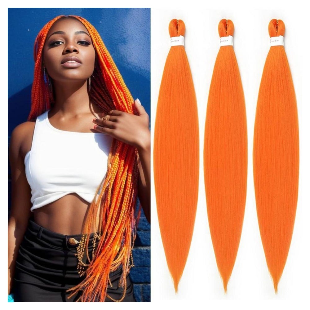 Haarverlängerung Kunsthaar Braids 81cm-32 Zoll (3er pack) Or 1 St