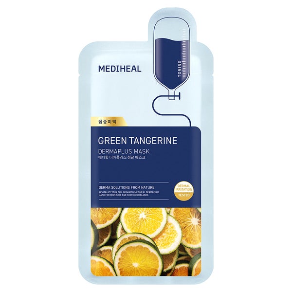 MEDIHEAL Dermaplus Green Tangerine Tuchmaske 22 ml