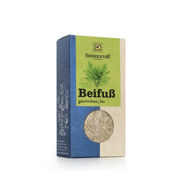 Beifuß geschnitten bio 12 g – Würziges Bio-Gewürz für deftige Fleischgerichte