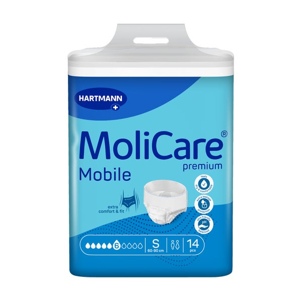 Molicare Premium Mobile 6 Tropfen Gr.S 14 St