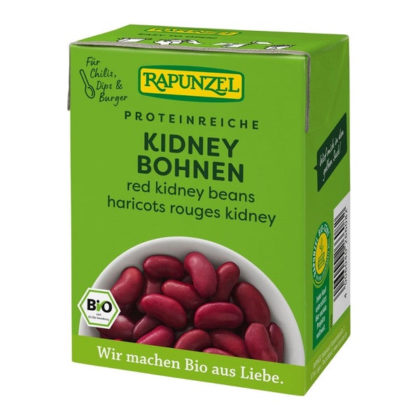 Rapunzel - Rote Kidney Bohnen im Tetra Pak 380 g
