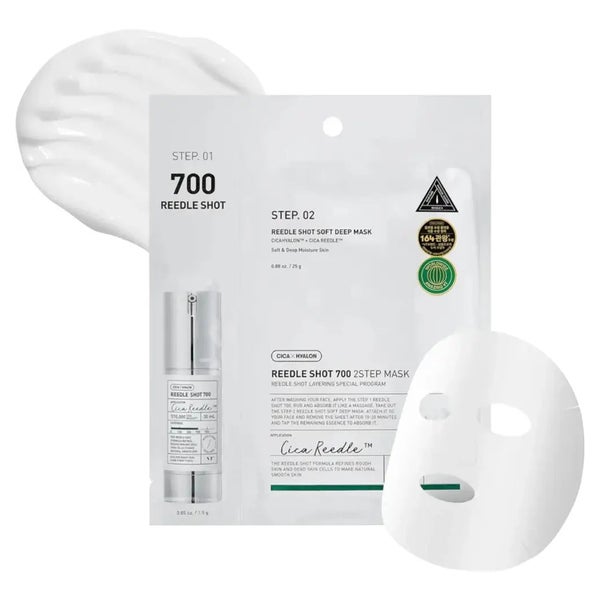 VT COSMETICS Cica Reedle Shot 700 2-Stufen-Tuchmaske 1 St
