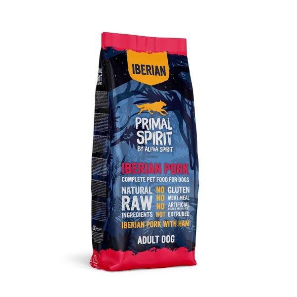 Primal Spirit Iberian Pork Dog Adult 12 kg