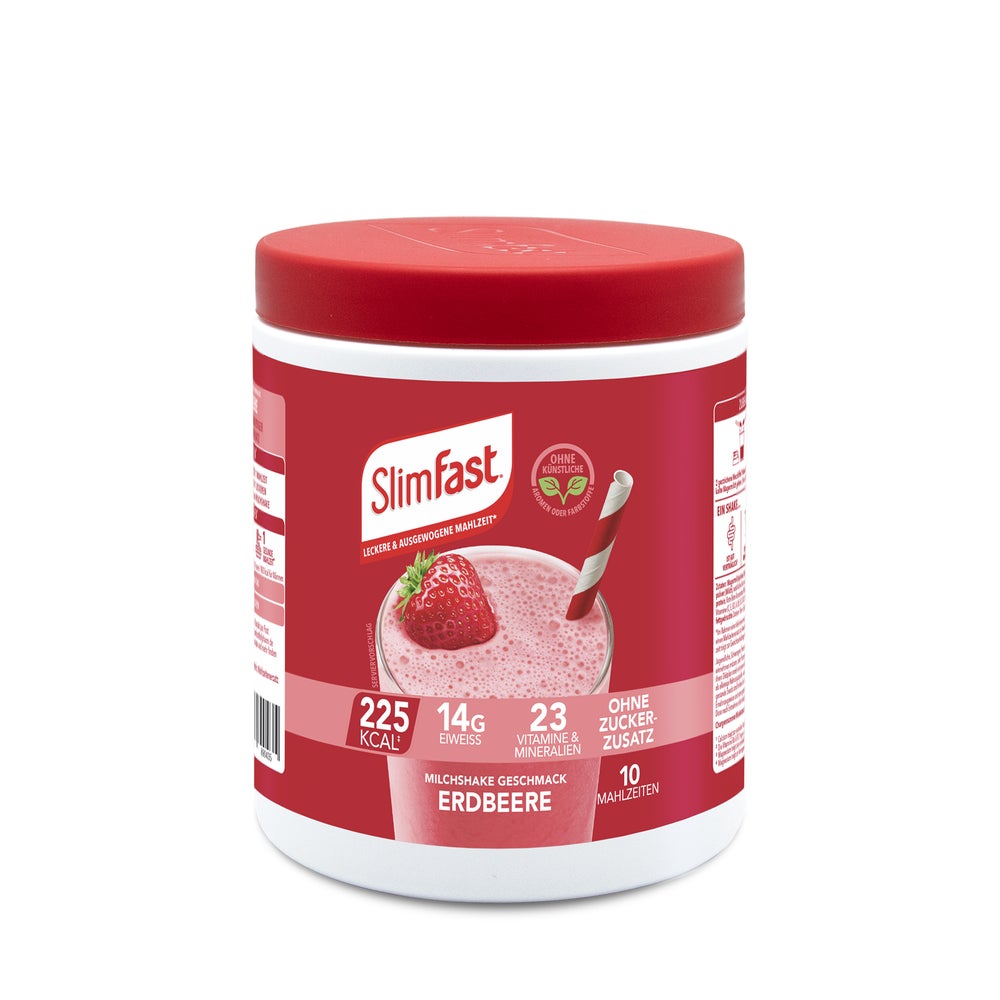 SLIM FAST Pulver Erdbeere 365 g