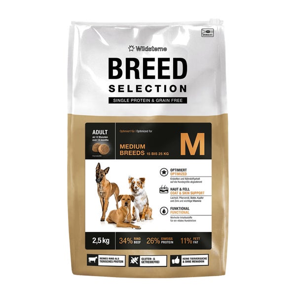 Wildsterne Breed Adult M 0,125 kg