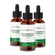 Echt Vital Bio Grapefruitkernextrakt - 3 Flaschen
