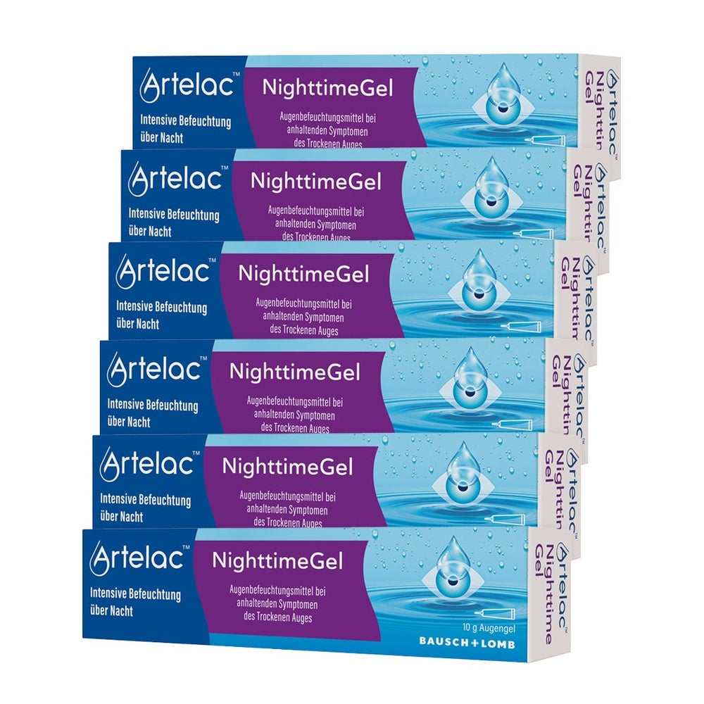 Artelac™ NighttimeGel Sechserpack 6X10 g