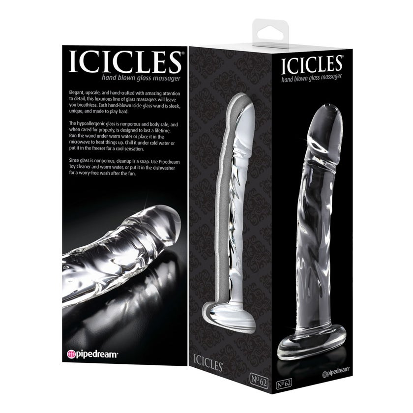Icicles - Handgefertigter Glasdildo "Icicles No. 62" online kaufen |  DocMorris