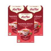 Yogi Tea - Natürliche Abwehr Bio Kräutertee | 3 x 34g 3x17 St