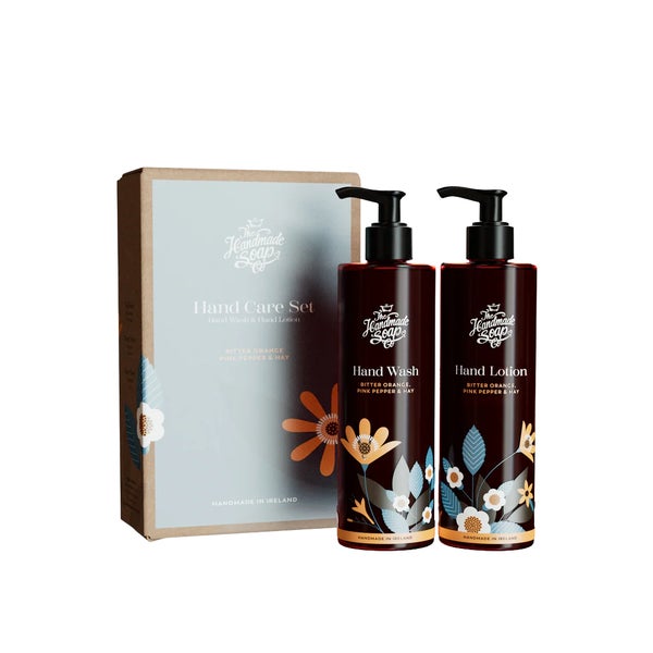 Handmade Soap Company Geschenkset Handseife & Handlotion Bitter Orange  Set