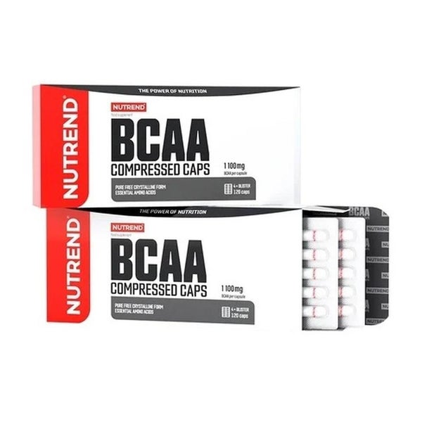Nutrend BCAA Compressed Kapseln - 120 Kapseln 120 St