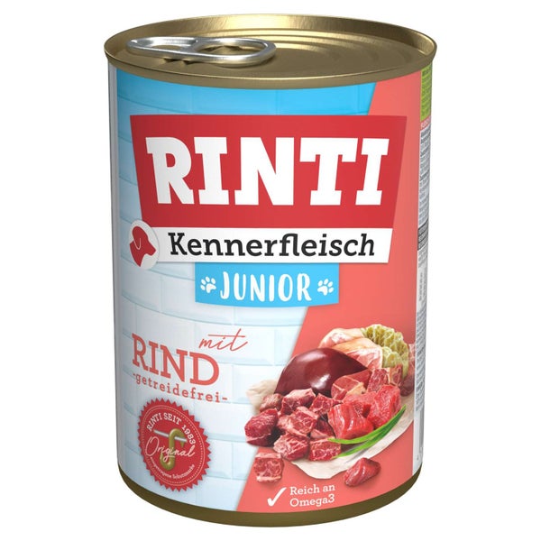 Rinti - Kennerfleisch Junior 4,8 kg