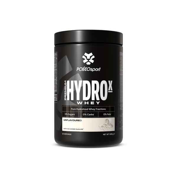 Polleo Premium HydroX Whey, 908 g, Unflavoured 908 g
