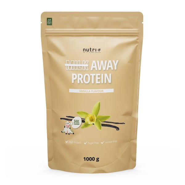 nutri+ Milk Away Vegan Protein sojafrei- Vanilla 1000 g