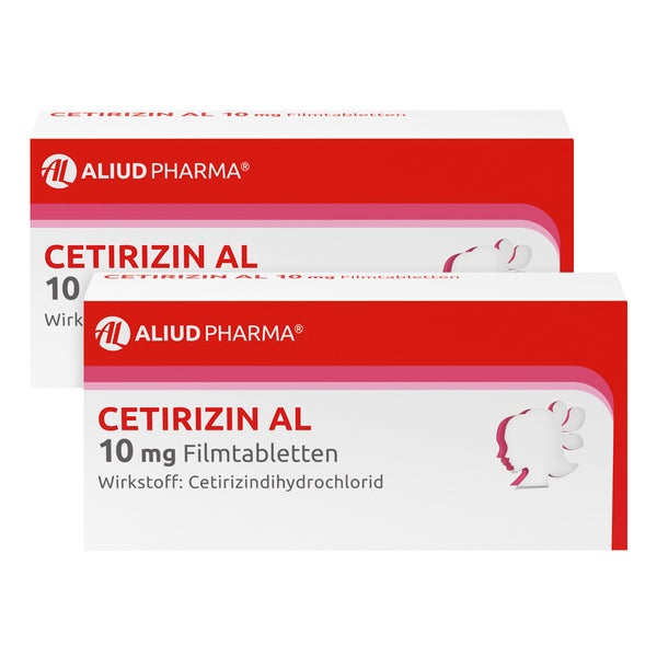 Cetirizin AL 10mg Doppelpack 2X100 St