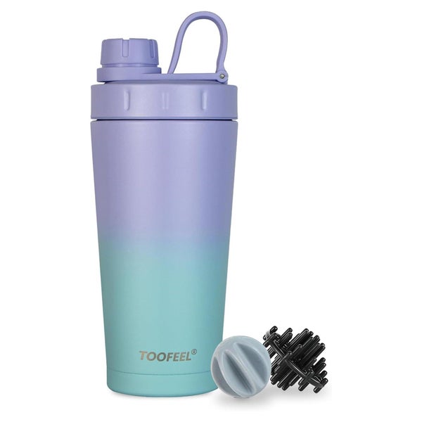 Isolierte Protein Shaker Flasche 20 oz Edelstahl BPA-freier 1 St