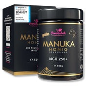 PowerFabrik Manuka Honig Tiere MGO 250+, im Glas