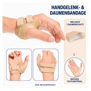 COOL-i CMC-Daumenstütze Beige links, Größe L 1 St