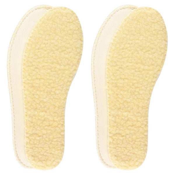 Lammfellsohlen Einlegesohlen Damen Herren 45 2 Paar Beige La 1 St