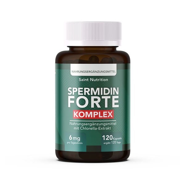 Saint Nutrition® Spermidin Forte Komplex - für den aktiven Mann 120 St