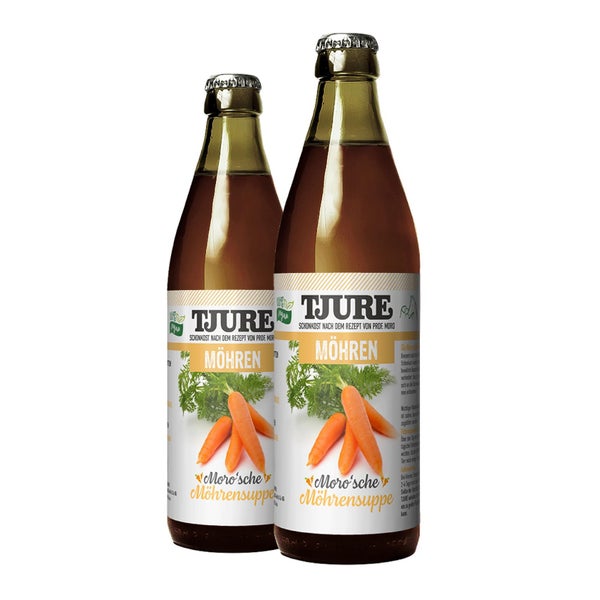 TJURE  - Moro´sche Möhrensuppe - 2 x 320 ml | bei Durchfall oder Magen Darm Problemen 640,00 ml