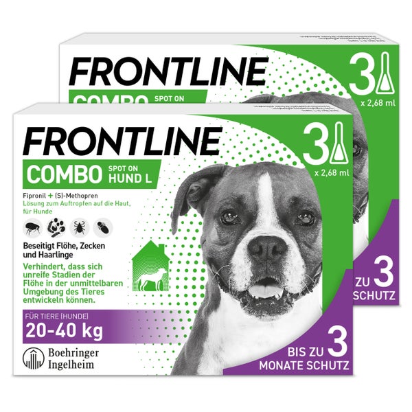 FRONTLINE COMBO Hund L 20-40 kg 2X3 St