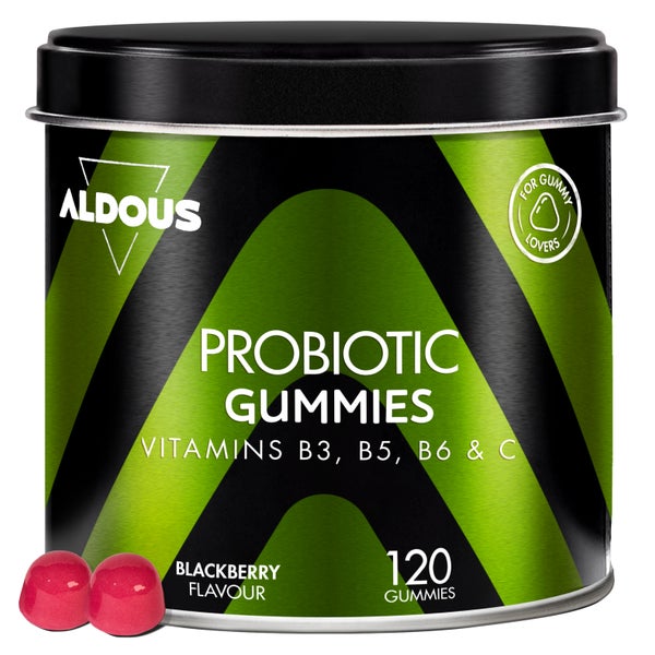 Aldous Bio - Probiotika-Gummies mit Vitaminen - 120 Gummies 300 g