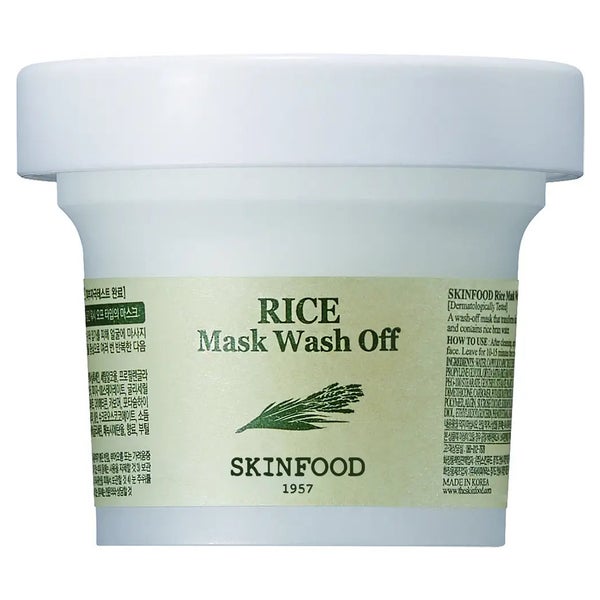 SKINFOOD Reis Maske Radiant Glow – Sanfte Peeling-Maske 100 ml