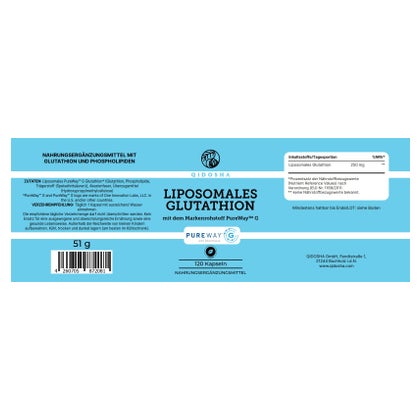 liposomales glutathion kaufen Glutathion liposomal mit dem Markenrohstoff PureWay™ G 35 g online kaufen