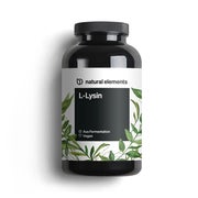 L-Lysin – 365 Kapseln – 800mg pures L Lysin aus 1000mg L-Lysin HCl/Tag – Aus pflanzlicher Fermentation – ohne Gentechnik – vegan, optimal dosiert, ohne unnötige Zusätze 365 St