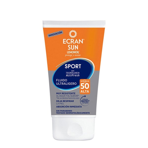 ECRAN SUNNIQUE - Fluido Ultraligero Sport FPS 50 - Ultraleichtes Sonnenschutz Fluid 40 ml