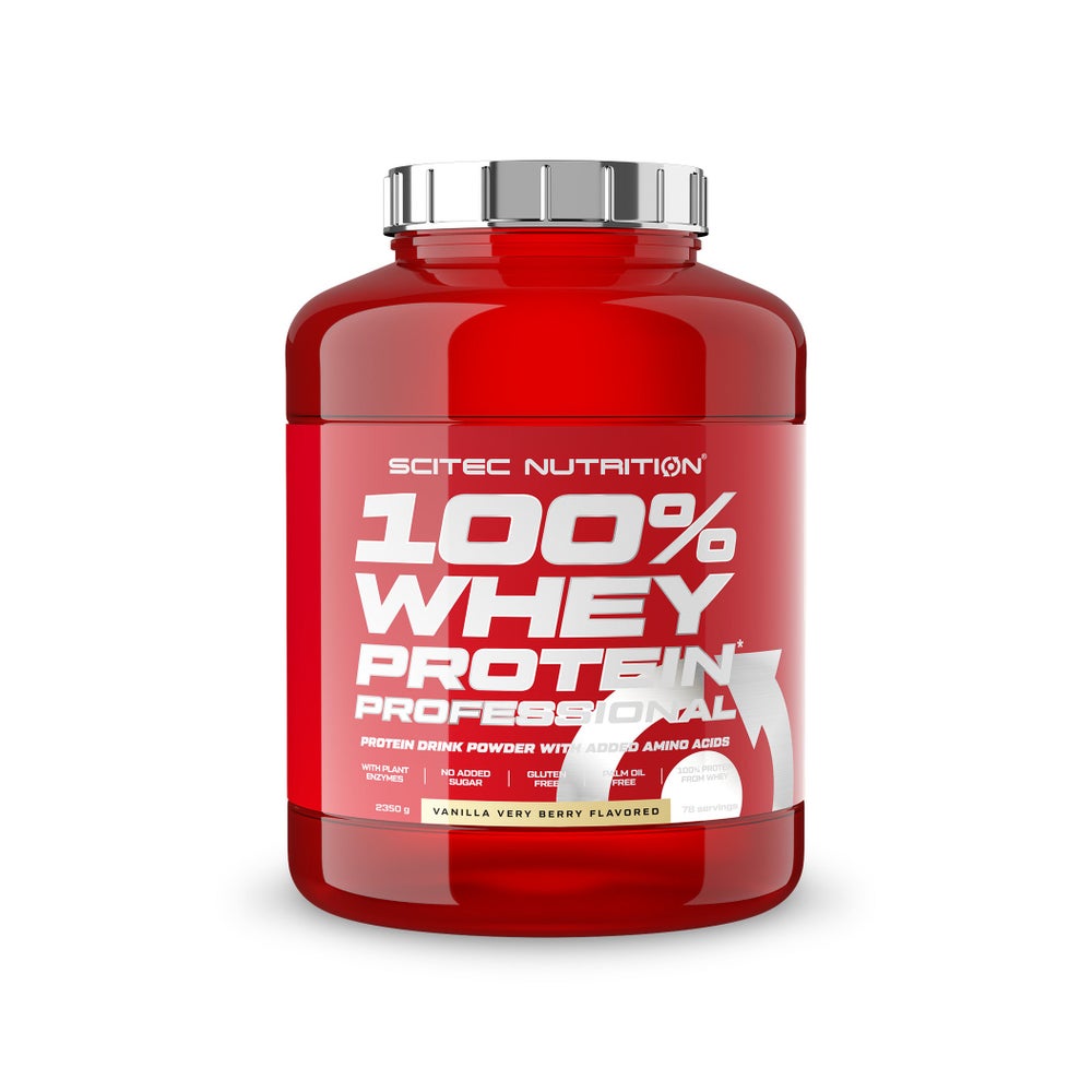 Scitec 100% Whey Professional Vanilla Verry Berry 2350 g