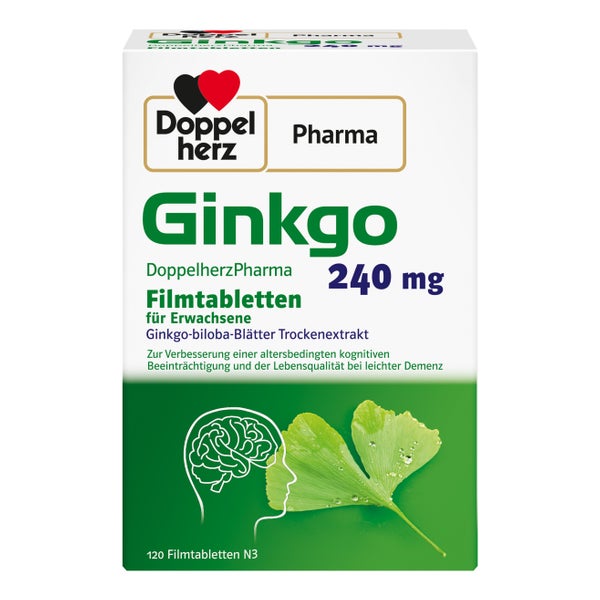 Ginkgo Doppelherzpharma 240 Mg Filmtabletten 120 St
