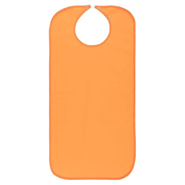 Sensalou Ess-schürze Druckknopf Orange Mehrweg 1 St