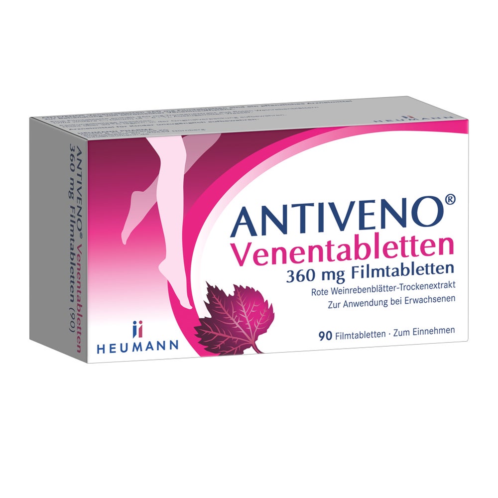ANTIVENO Venentabletten 360 mg Filmtabletten 90 St