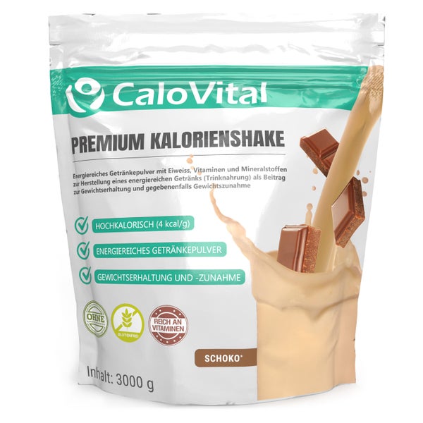 CaloVital Kalorien Shake 3kg für Gewichtszunahme 3000 g