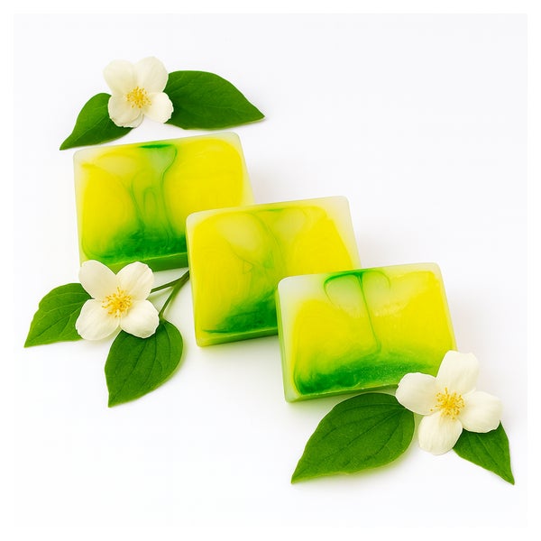 Nesbel Seife Jasmin – zart & blumig | Glycerin-Seife vegan 100 g