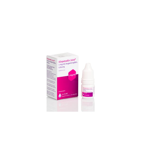 Olopatadin Juta 1 mg/ml Augentropfen 1X5 ml