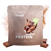 Produktabbildung: brandl® Premium Proteinpulver VEGAN Schoko | veganes Eiweißpulver mit zugesetzten Aminosäuren 1000 g
