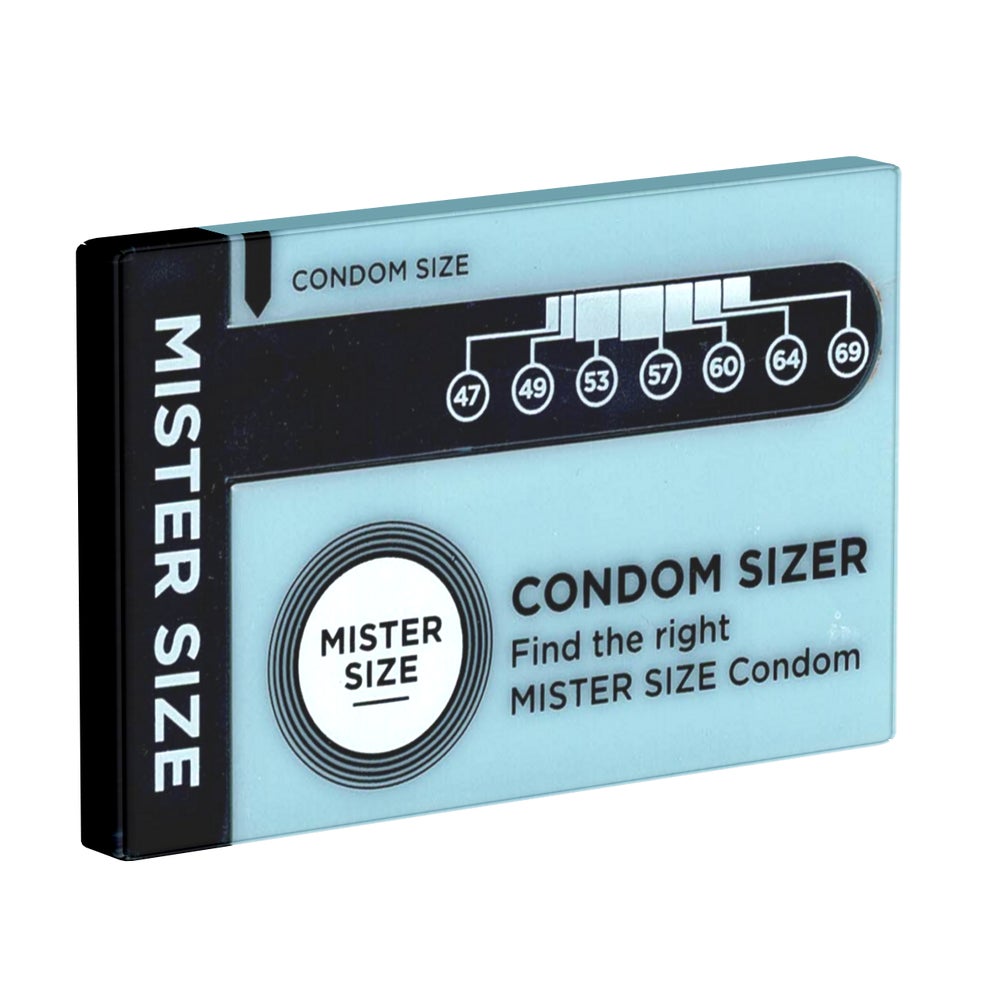 «Condom Sizer», englische Edition, optimale Kondomgröße (1 Stück) 1 St