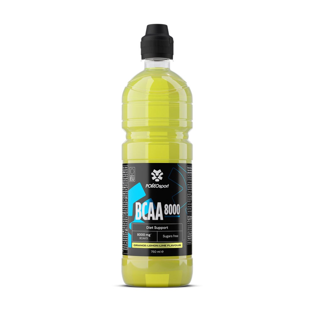 Polleo BCAA Drink, 750 ml, Orange-Lemon-Lime 750 ml
