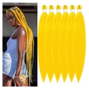 Haarverlängerung Braids Kunsthaar 26 66cm-26 Zoll (6er pack) 1 St