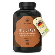 Bio Chaga Kapseln - Polysaccharide, Beta Glucane, Made in DE 180 St