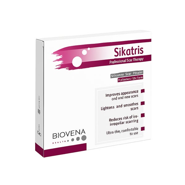 Biovena Health Sikatris Silikonpflaster 10x10 cm 5 St
