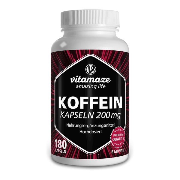 Koffein 200mg hochdosiert 180 St