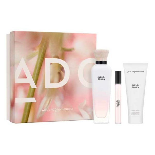 Adolfo Domínguez Jasmin Tonka Eau de Parfum 120 ml + Geschenkset 0,12 l