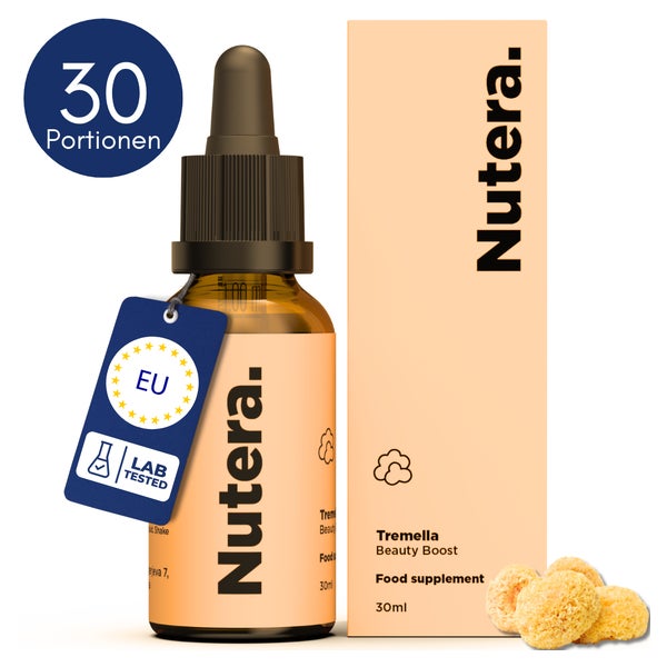 Tremella Extrakt 20:1 – Silberohr Tropfen mit 40% Beta-Glucanen aus 100% Fruchtkörpern 30 ml