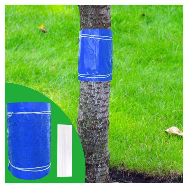 Panngu Leimringe 3m Blau, Selbstklebend, Raupenleim für Obstbäume
